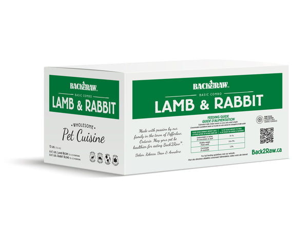 Basic Lamb  / Rabbit Combo  (12lb Box)