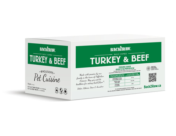 Basic Turkey / Beef Combo (12lb Box)