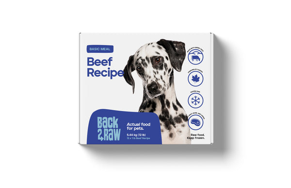 Basic Beef Recipe (12lb Box) Basic Beef - 12lb