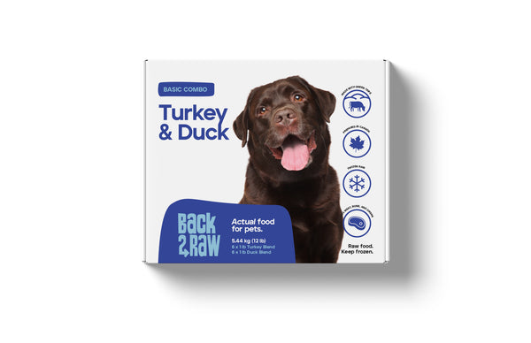 Basic Turkey & Duck Combo (12lb Box)