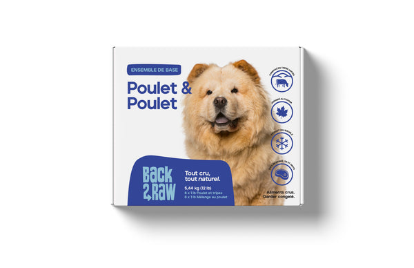 Basic Chicken Tripe / Chicken Blend Combo (12lb Box)