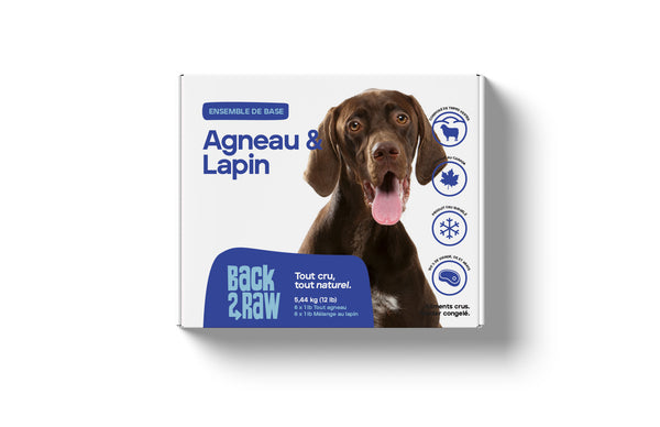 Basic Lamb  / Rabbit Combo  (12lb Box)