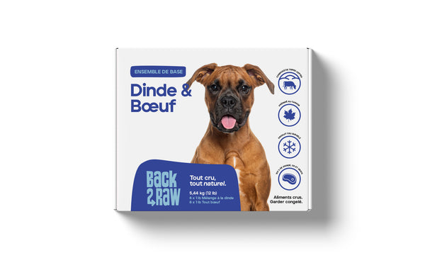 Basic Turkey / Beef Combo (12lb Box)