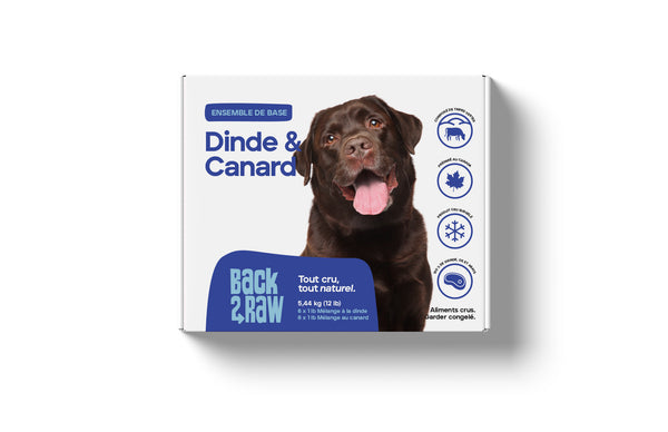 Basic Turkey & Duck Combo (12lb Box)