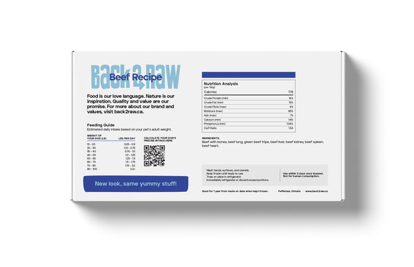 Basic Beef Recipe (12lb Box) Basic Beef - 12lb