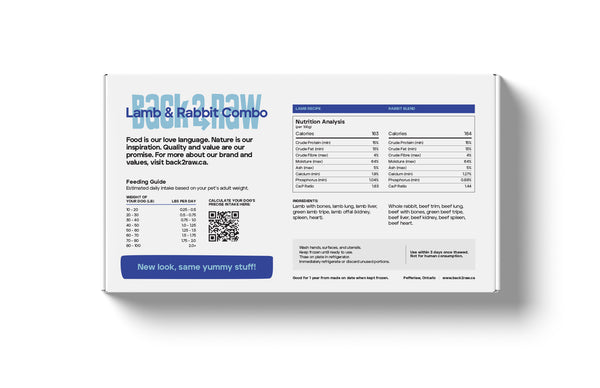 Basic Lamb  / Rabbit Combo  (12lb Box)