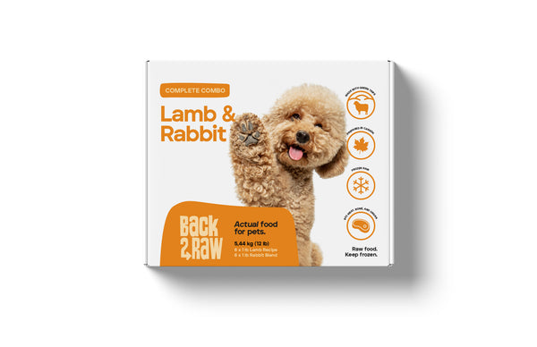 Complete Lamb / Rabbit Combo (12lb Box)