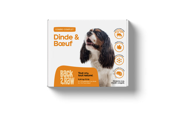 Complete Turkey / Beef Combo (12lb Box)