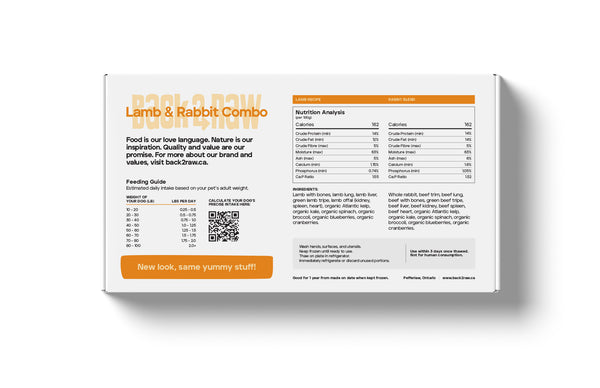 Complete Lamb / Rabbit Combo (12lb Box)
