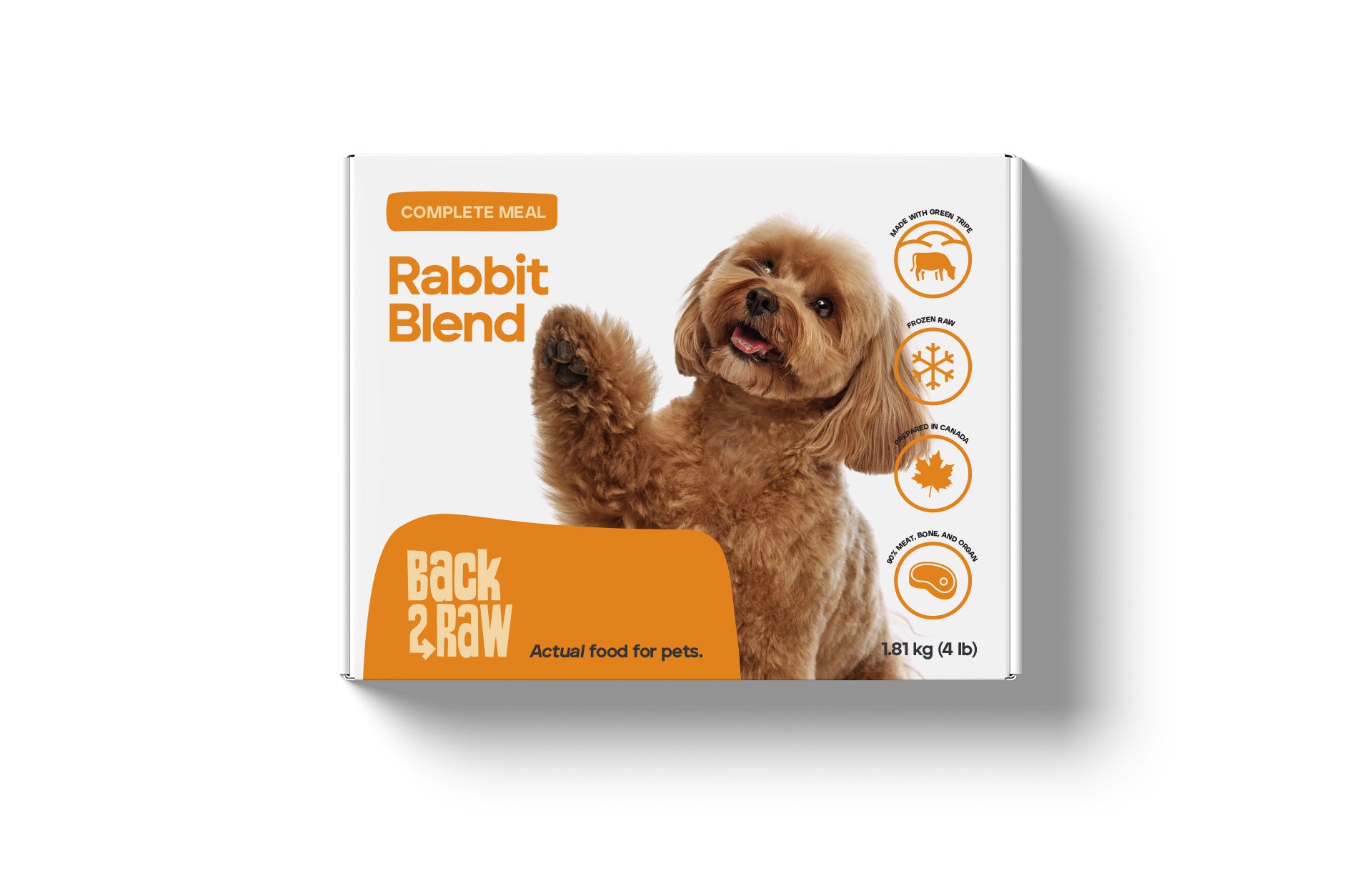 Complete Rabbit Blend - 4lb Box -Description Our Rabbit and Pork