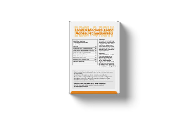 Complete Lamb & Mackerel Blend - 12lb Box (3 x 4lb)