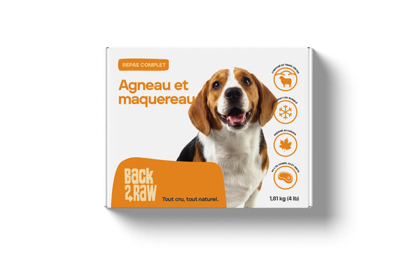 Complete Lamb & Mackerel Blend - 12lb Box (3 x 4lb)