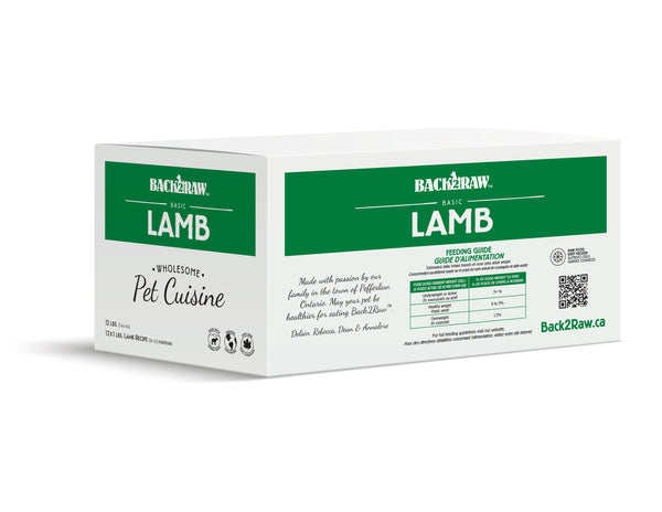 Basic Lamb Recipe (12lb box)