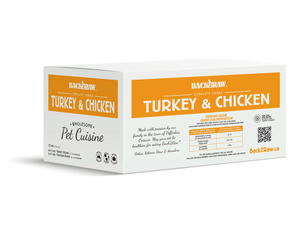 Complete Turkey / Chicken Combo (12lb Box)