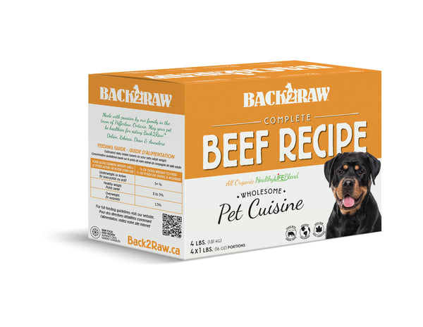 Complete Beef Recipe - 12lb Box (3 x 4lb)