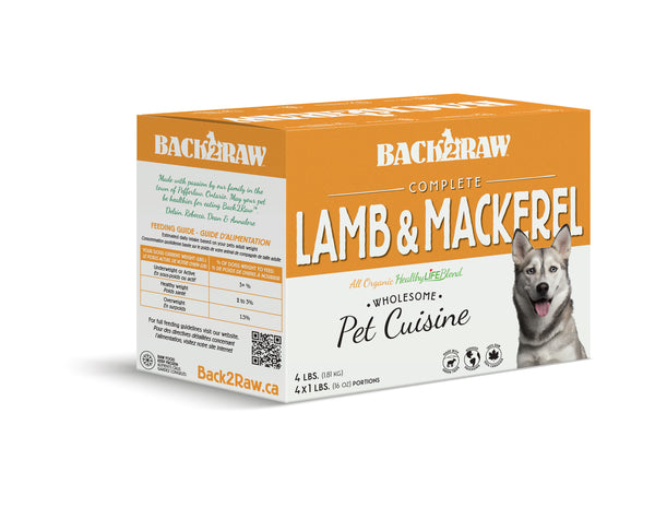 Complete Lamb & Mackerel Blend - 12lb Box (3 x 4lb)